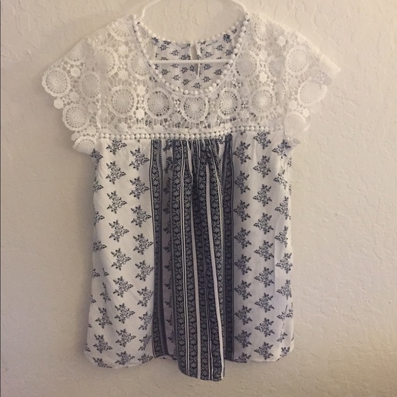 Tops - Lace blouse brand new